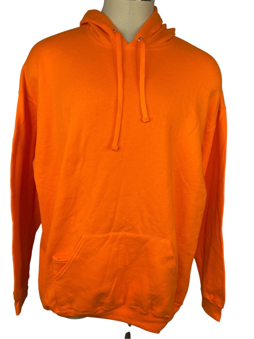 Fruit of the Loom Orange Men's Hoodie Sweatshirt 3XL